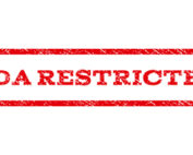 "FDA Restricted" red text