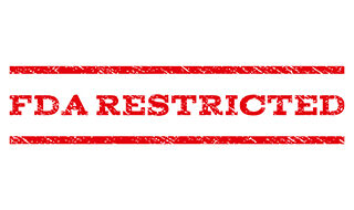 "FDA Restricted" red text