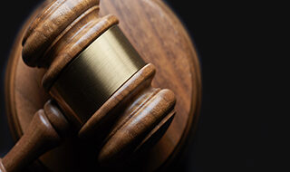 photo of a judge's gavel