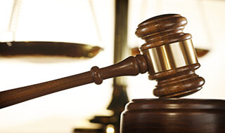 image of a judges gavel
