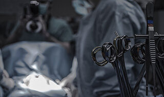 Doctors in an operating room
