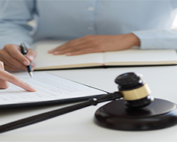 attorney at desk with client tvm